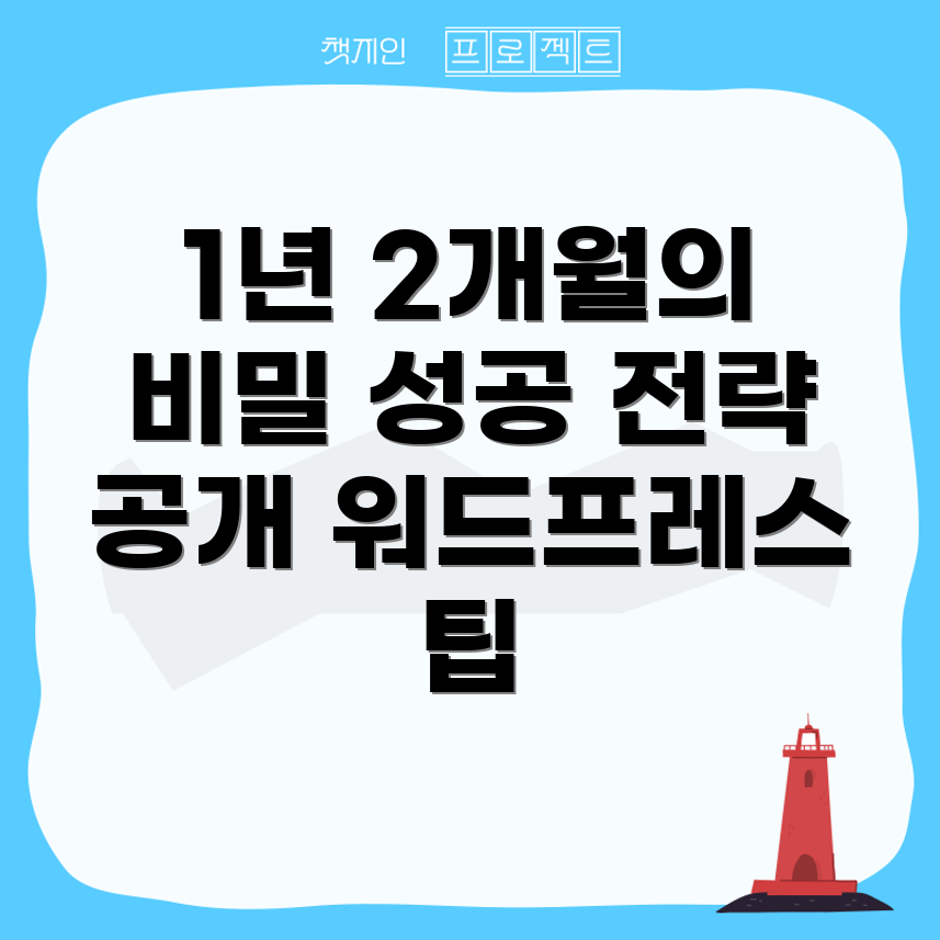 워드프레스 웹사이트 운영