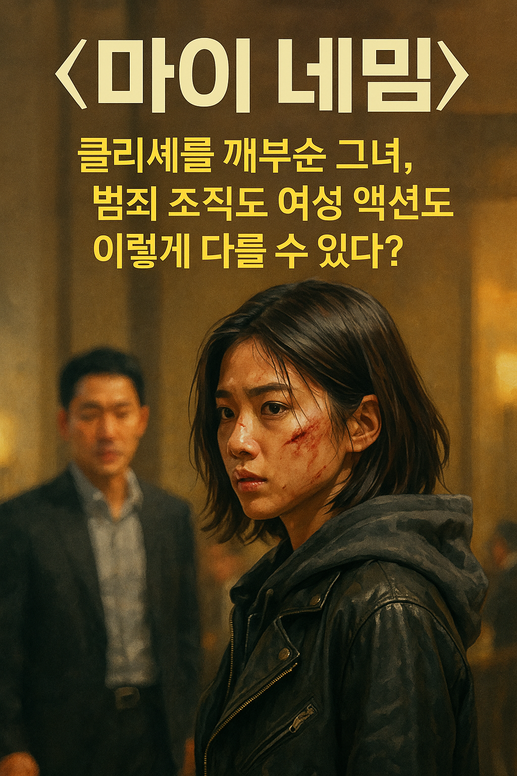 &lt;마이 네임&gt; 클리셰를 깨부순 그녀, 범죄 조직도 여성 액션도 이렇게 다를 수 있다?