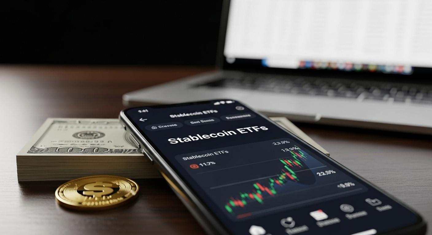 스테이블 코인 관련etf