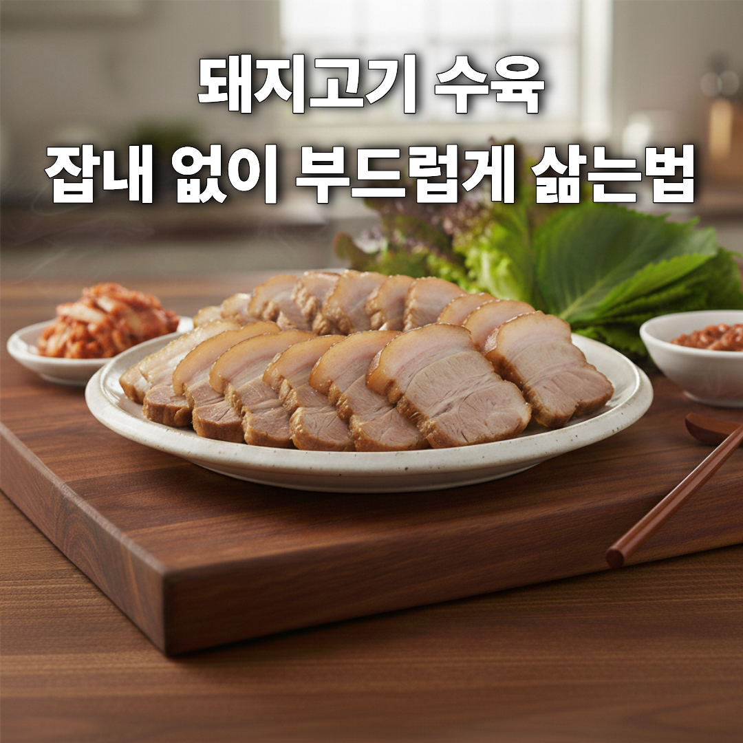 수육 삶는법