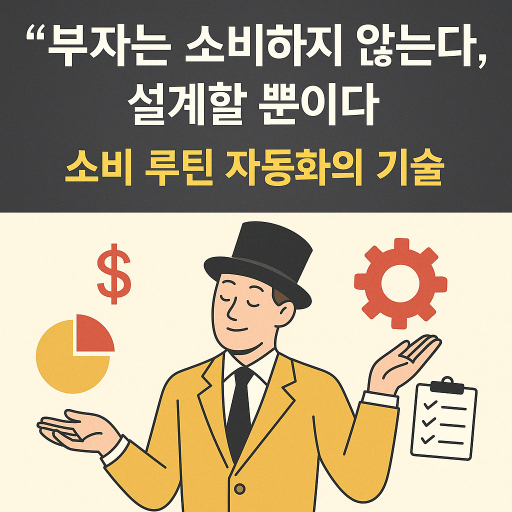 부자는 습관을 자동화한다 &ndash; 소비 루틴을 시스템으로 바꾸는 기술