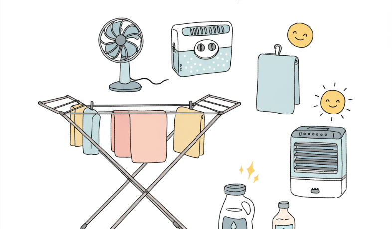 장마철 빨래 관리