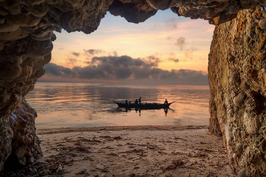 바르셀로나 해변 관광 교통수단 키즈 동산