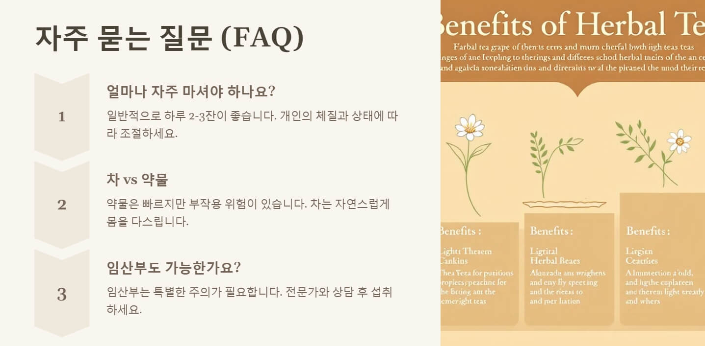 기침 가래에 좋은 차