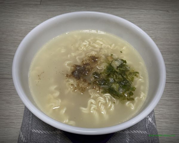 오뚜기 순후추 라면(사골곰탕 맛) 2022년 8월 조리 후
