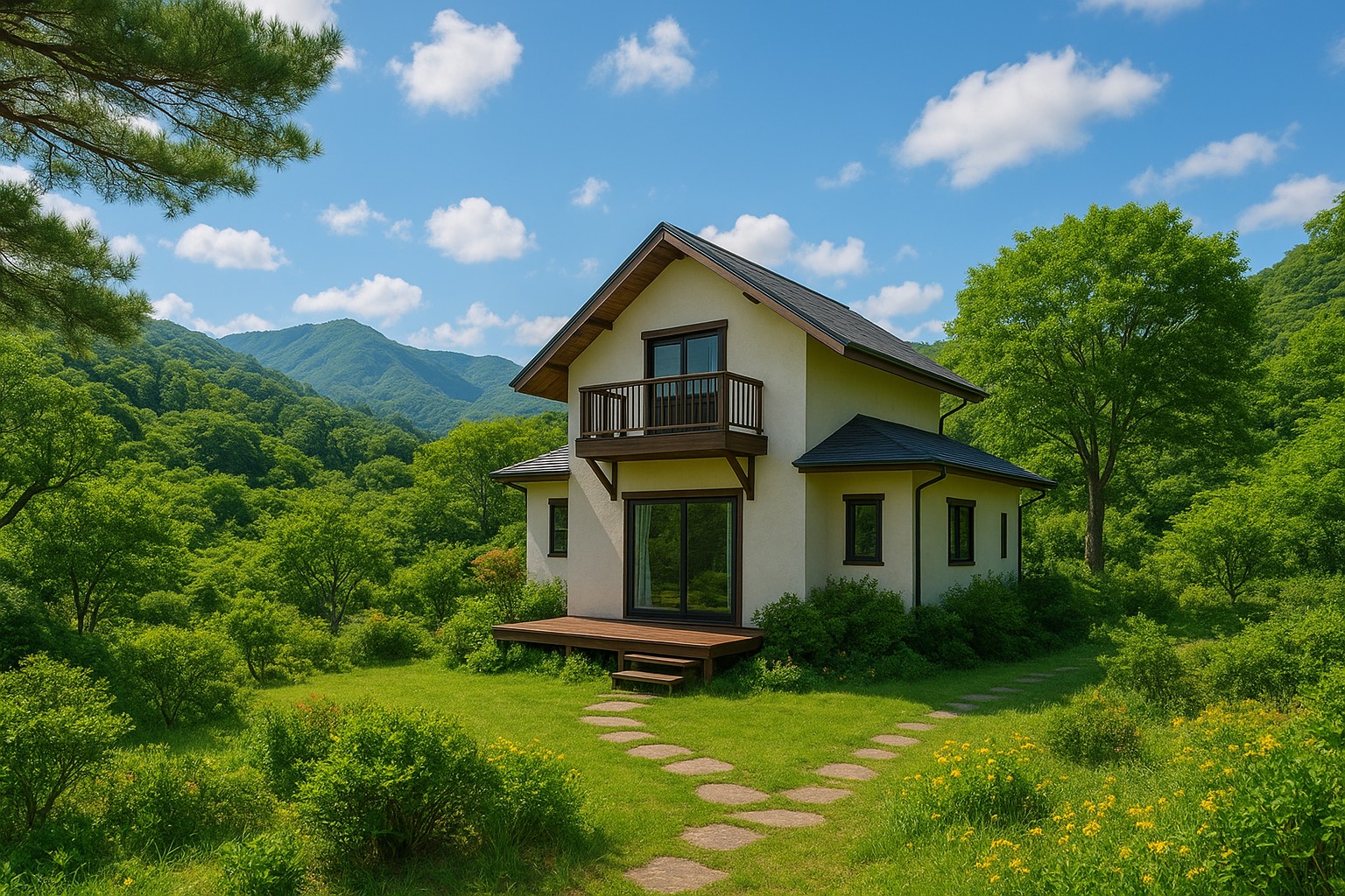 아름다운 제주도 중산간 펜션