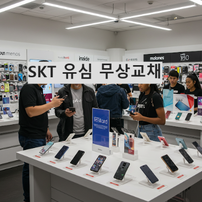 SKT 유심 무상 교체 신청 방법 바로 지금!!