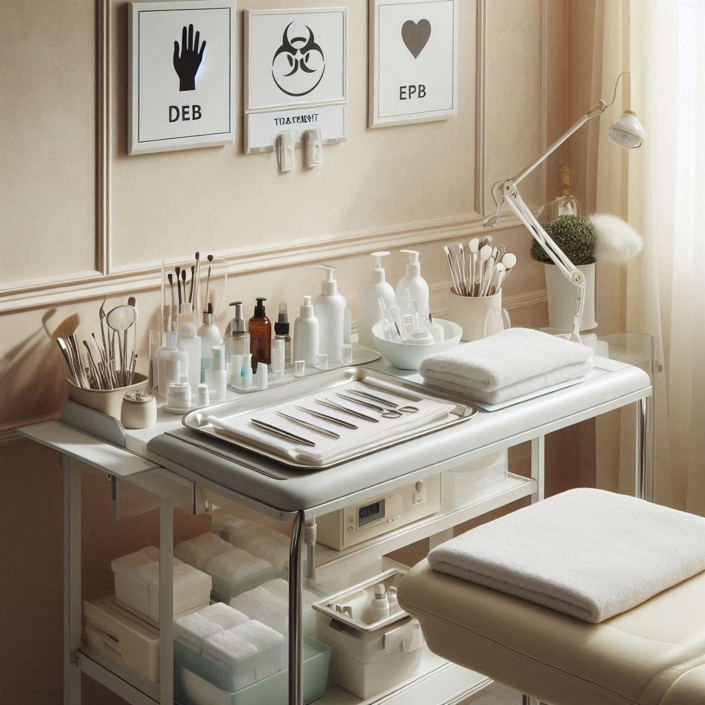 피부,체형관리 샵 배경