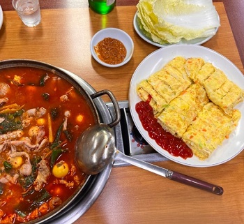 계란말이-능곡닭내장탕