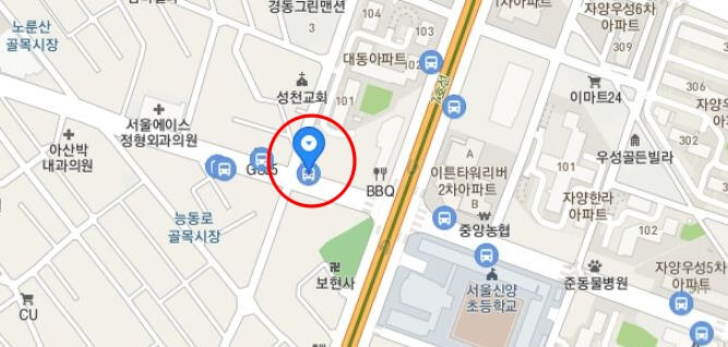 자양동-정류장