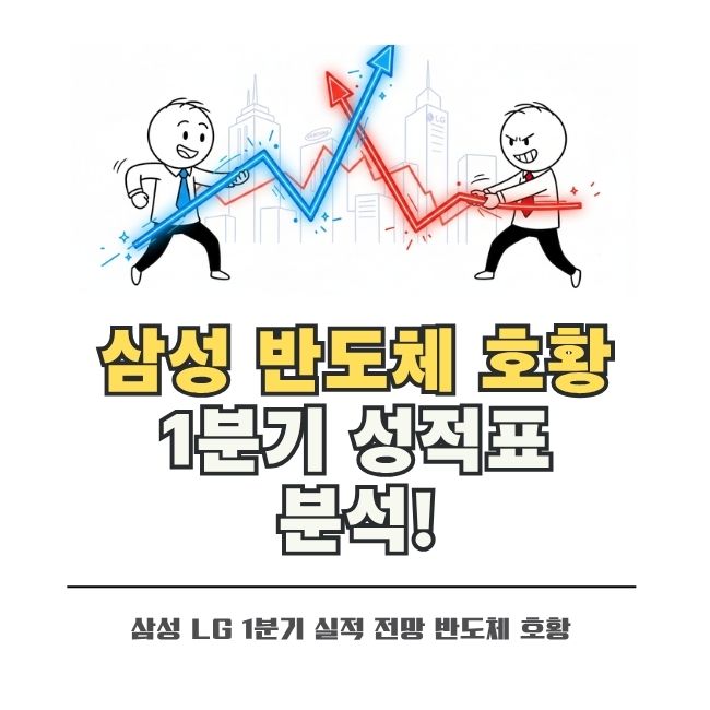 삼성 LG 1분기 실적 비교 및 반도체 업황 분석