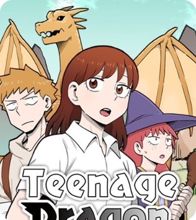 Teenage Dragon webtoon official thumbnail