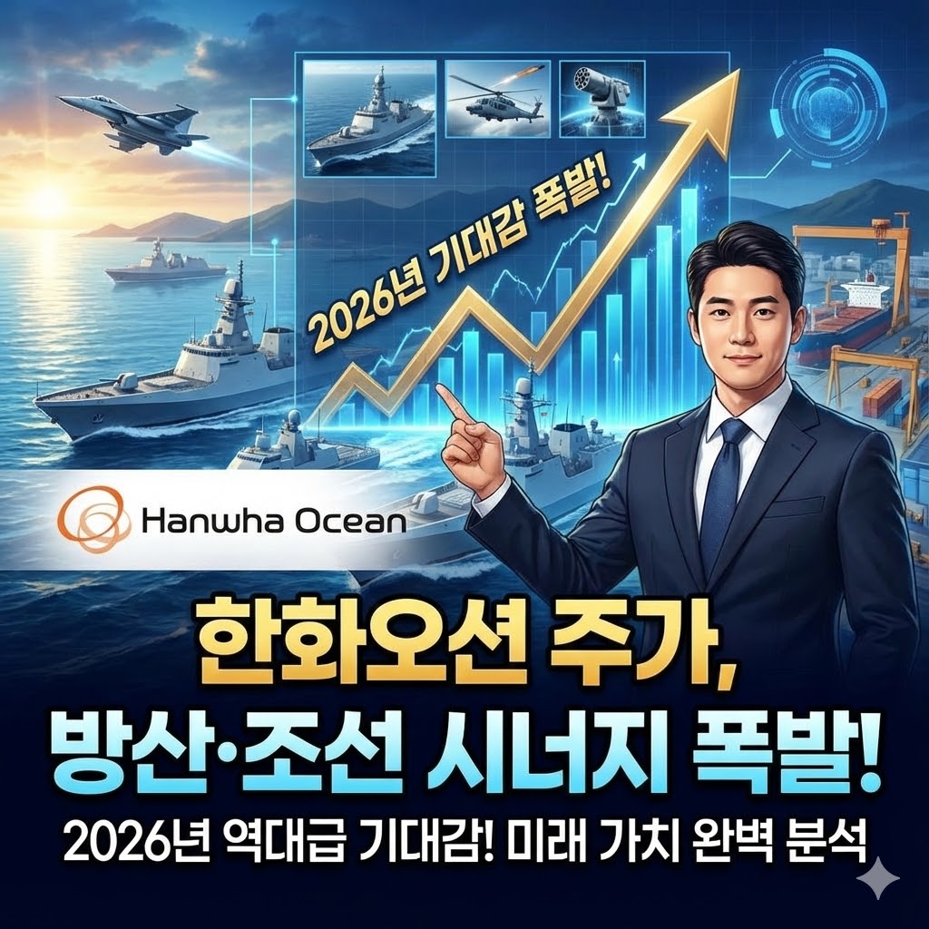 한화오션 주가, 방산·조선이 만든 2026년 기대 시나리오
