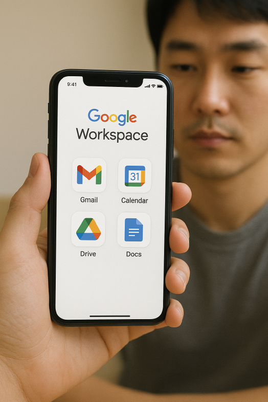 스마트폰 필수 앱 정리에 관한 사진