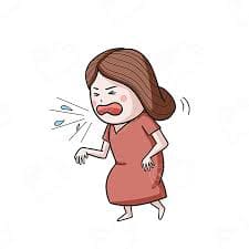 여름 알레르기 비염 사진