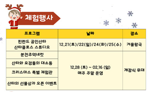 체험행사