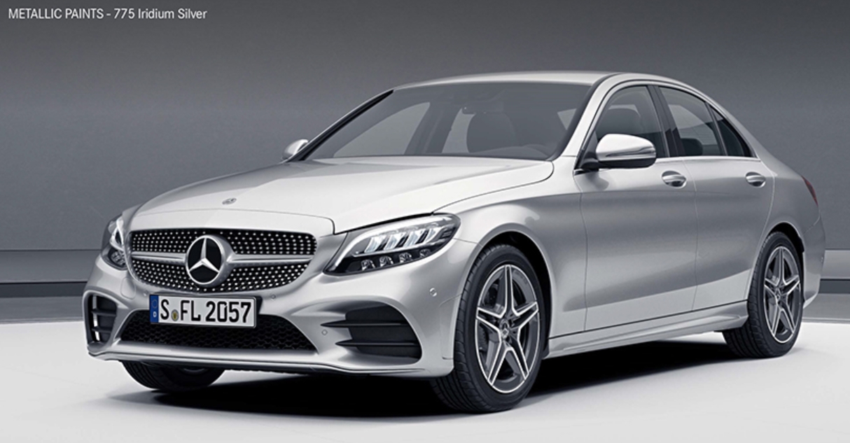벤츠 c 클래스 색상코드 Iridium Silver( 색상코드 :&nbsp; 775)