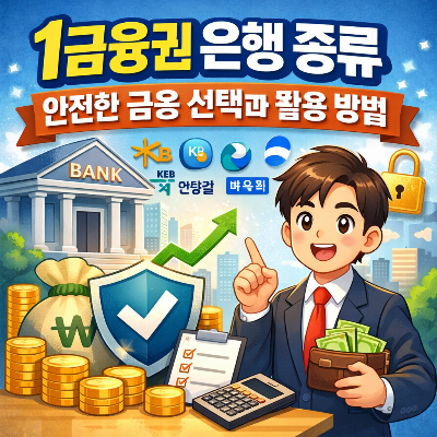 1금융권 은행 종류