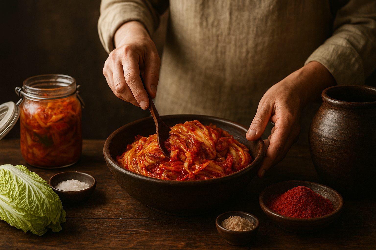 [발효와 건강] 김치 속 유산균이 우리 장 건강에 미치는 과학적 원리