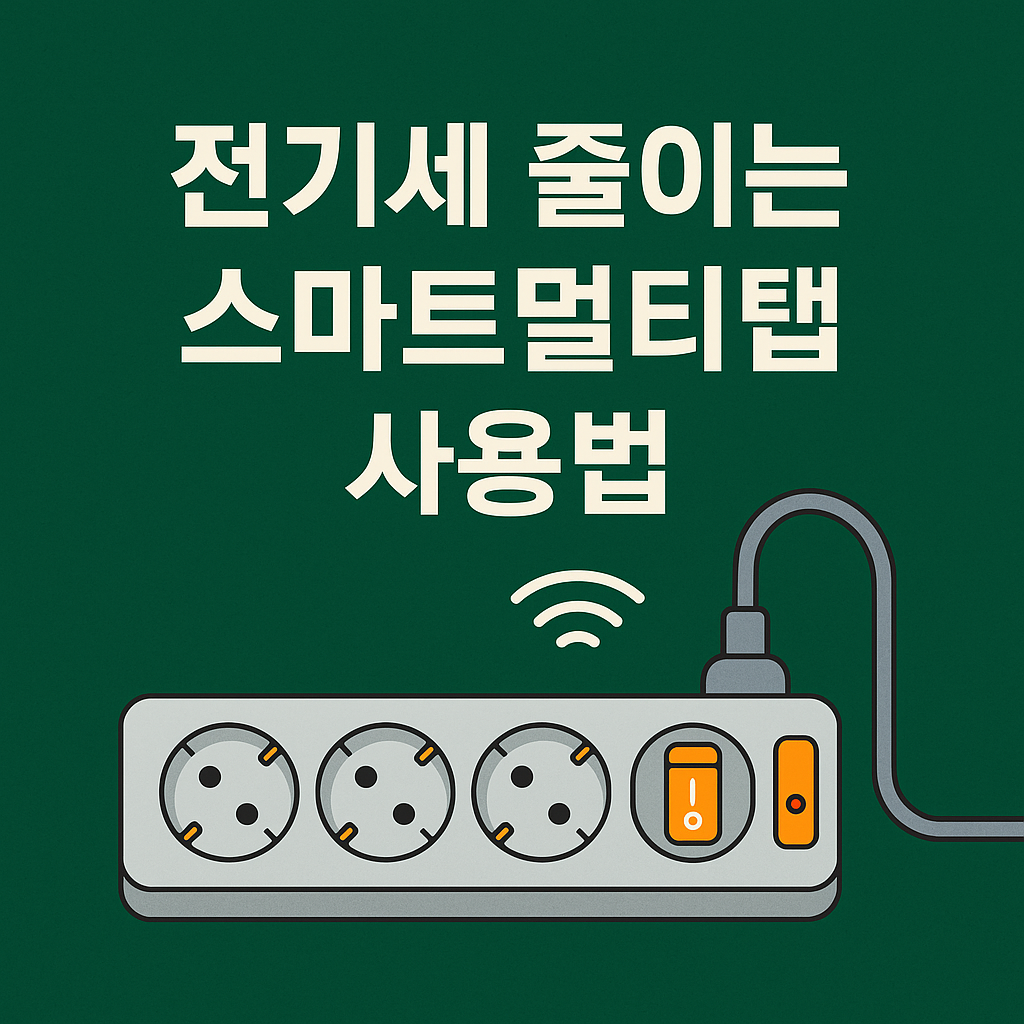 전기세 줄이는 스마트 멀티탭 사용법