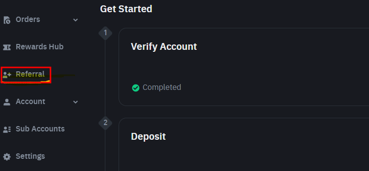 바이낸스 레퍼럴 리베이트 시스템