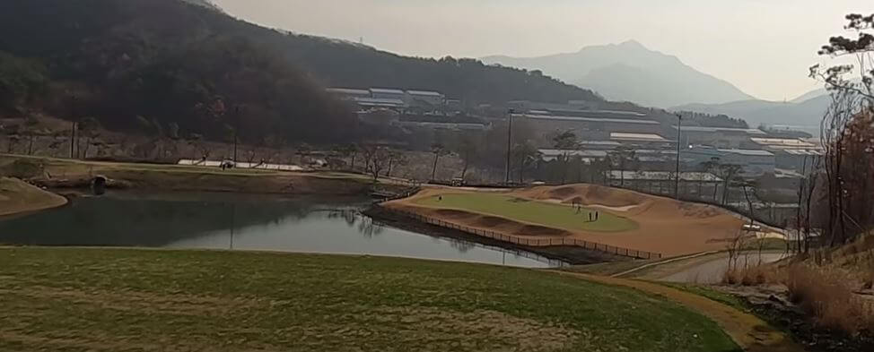 감곡CC 피치코스 5번홀 사진