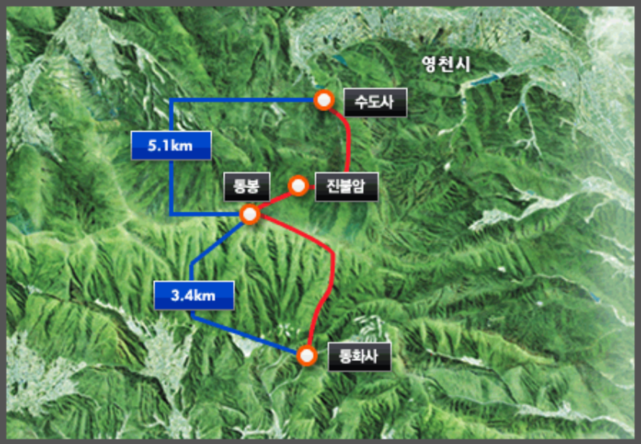 팔공산 등산코스