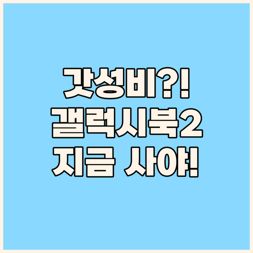 가성비 노트북 끝판왕? 삼성 갤럭시북..