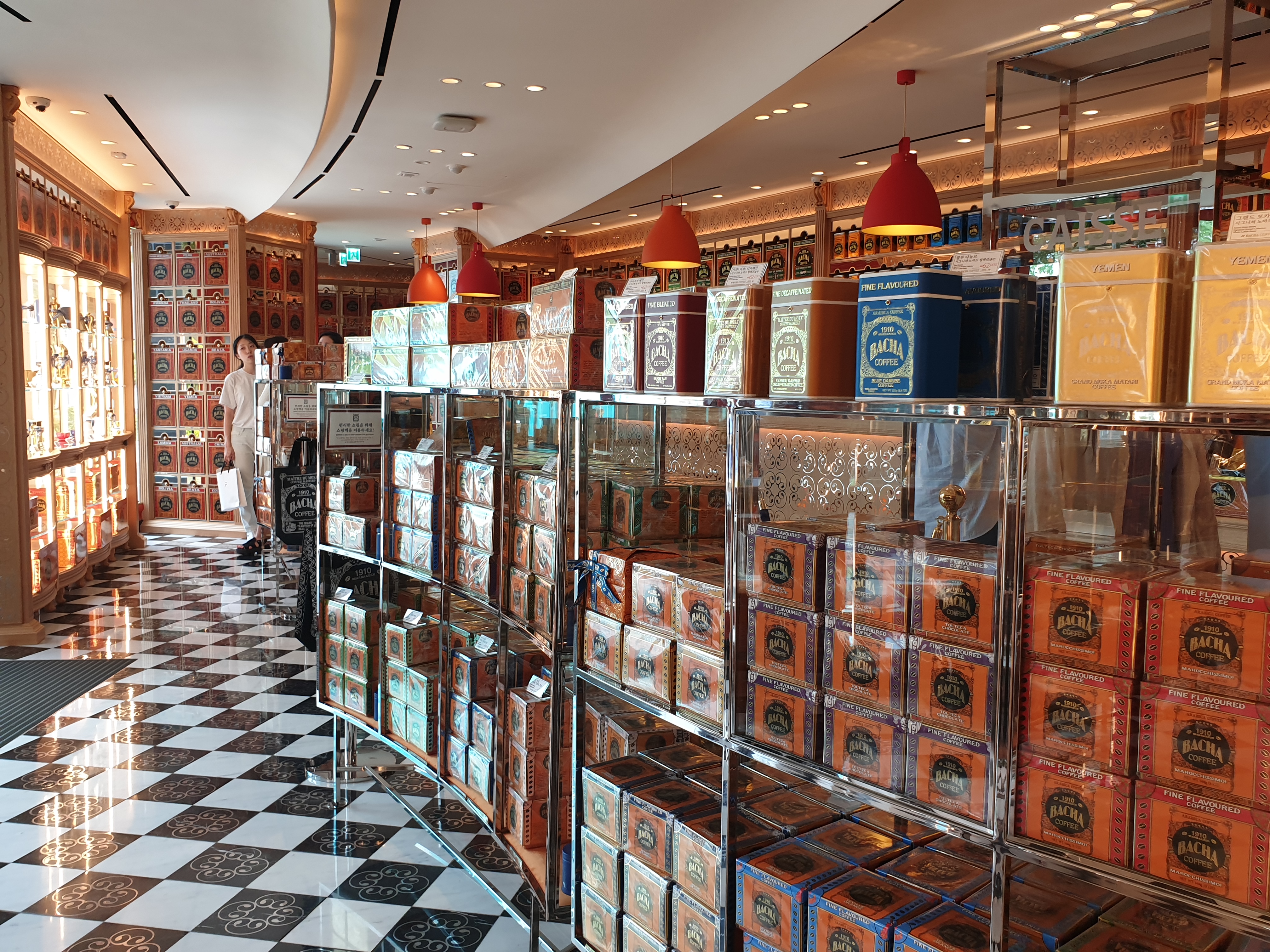 청담 바샤커피 원두커피들