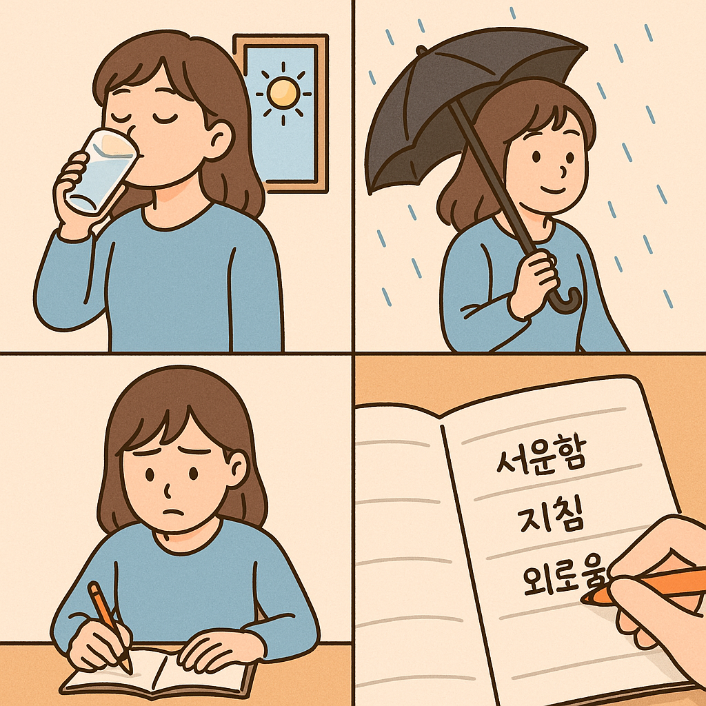 지친 날 3가지 루틴