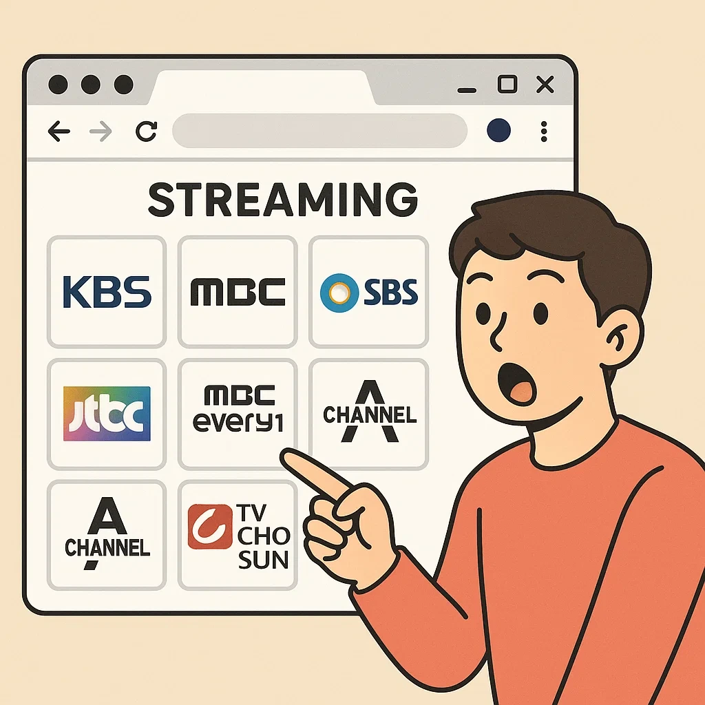 실시간 예능 시청 방법 총정리: 공식 플랫폼으로 고화질 즐기기