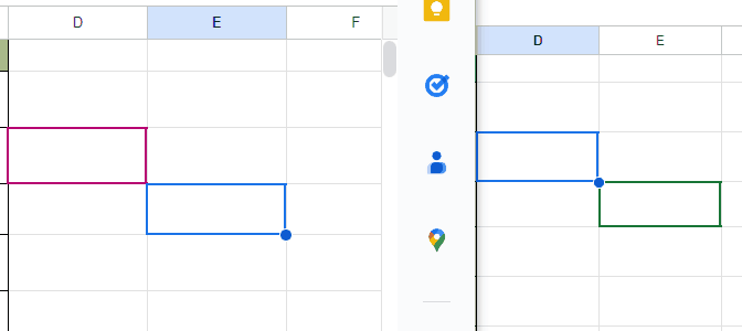 구글 Sheet 공유하여 수정하기