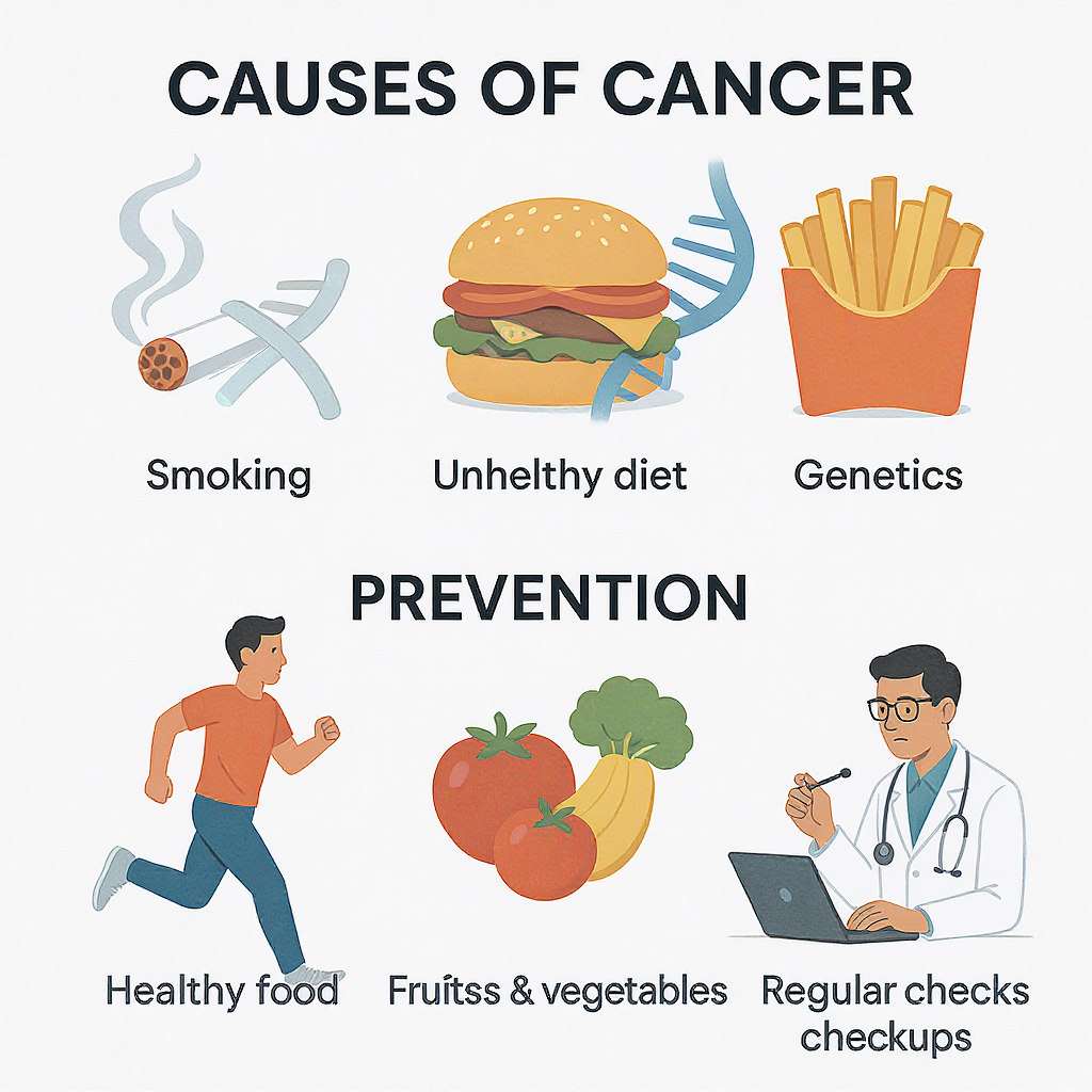 암 발생 원인과 예방법