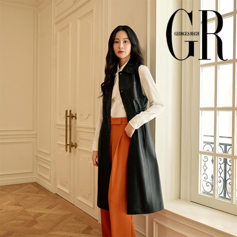 GR 22FW 이태리 가죽 롱 베스트 1종