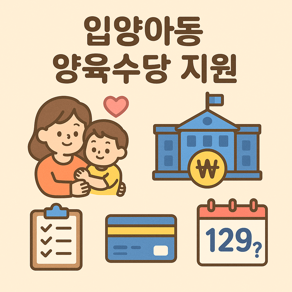 입양아동 양육수당 지원 썸네일