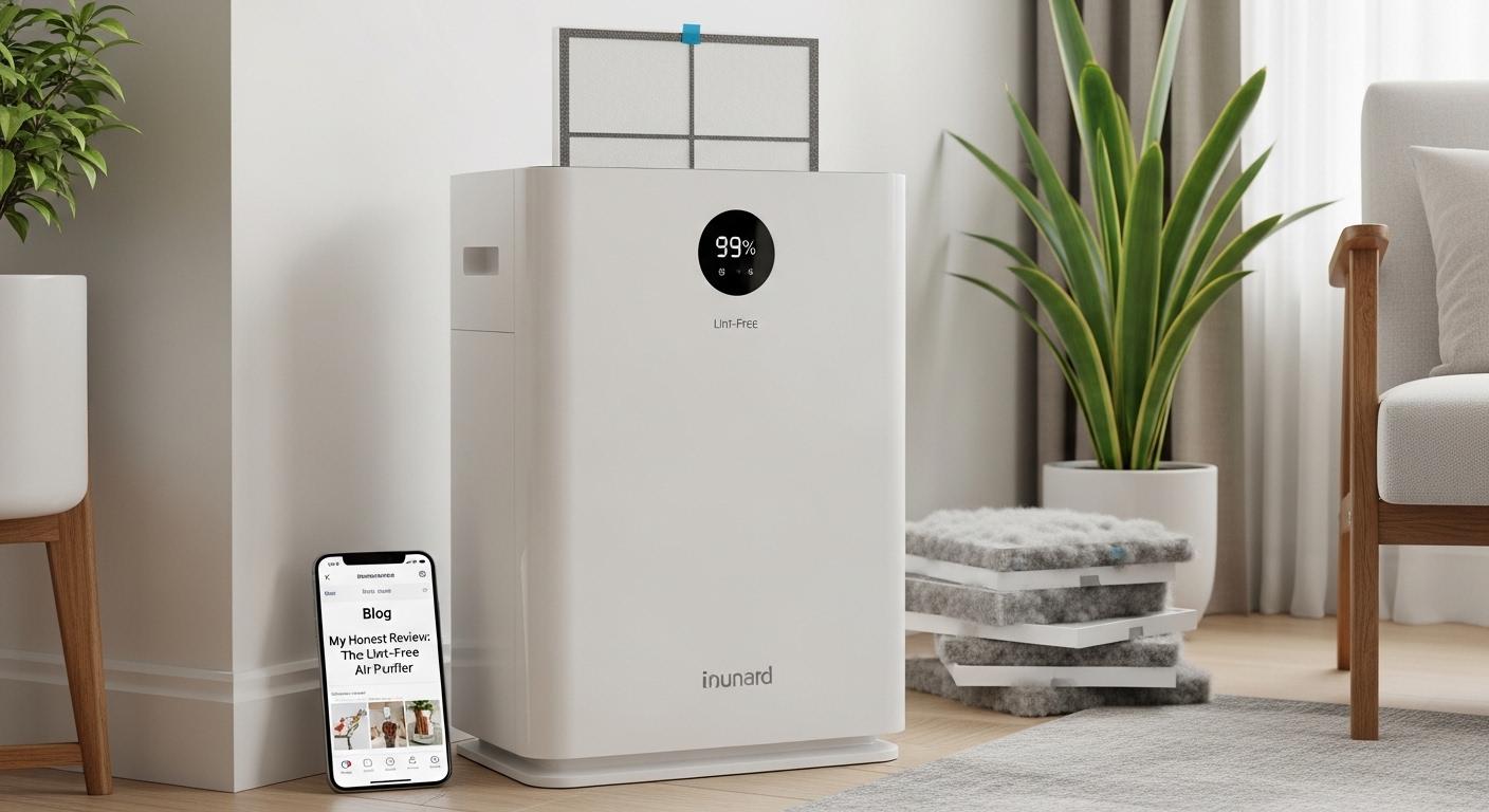 털날림 대형 공기청정기 내돈내산 후기