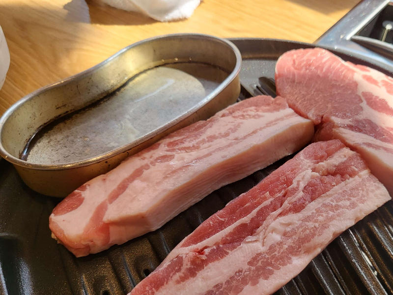 수원 권선구 명가일품화로구이 돼지고기