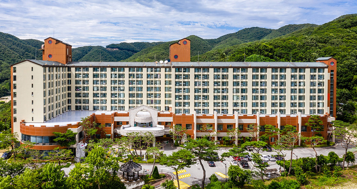 안성 미리내실버타운 전경