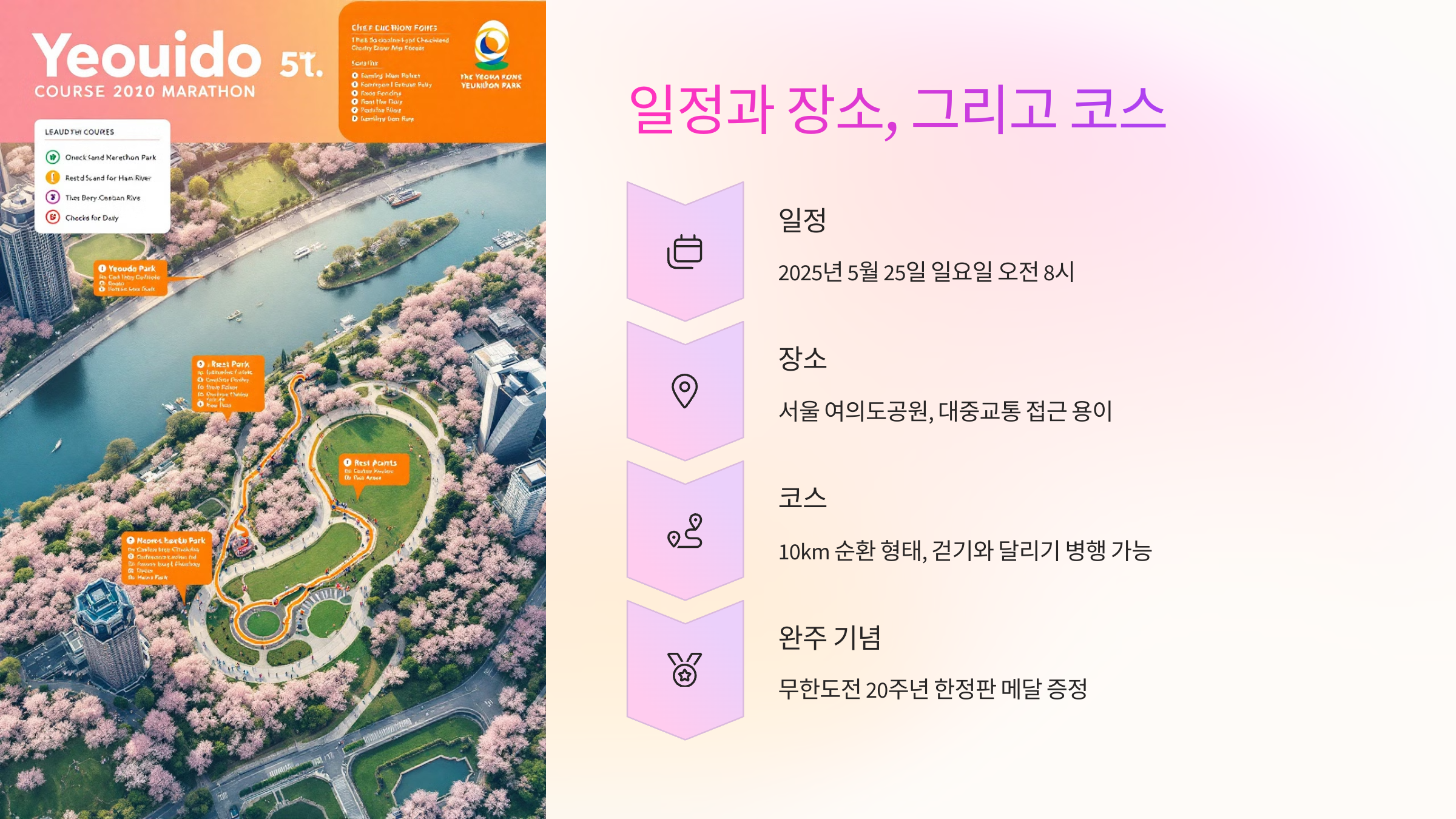 📅 일정과 장소, 그리고 코스