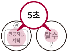 인공지능 세탁 버튼이 있는 경우 CL 해제방법