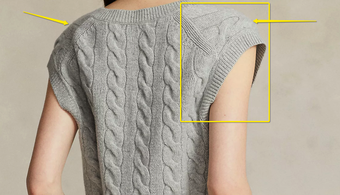 폴로 랄프로렌 어깨후면