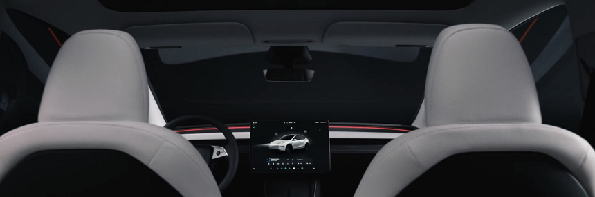 테슬라 뉴 모델 Y 실내