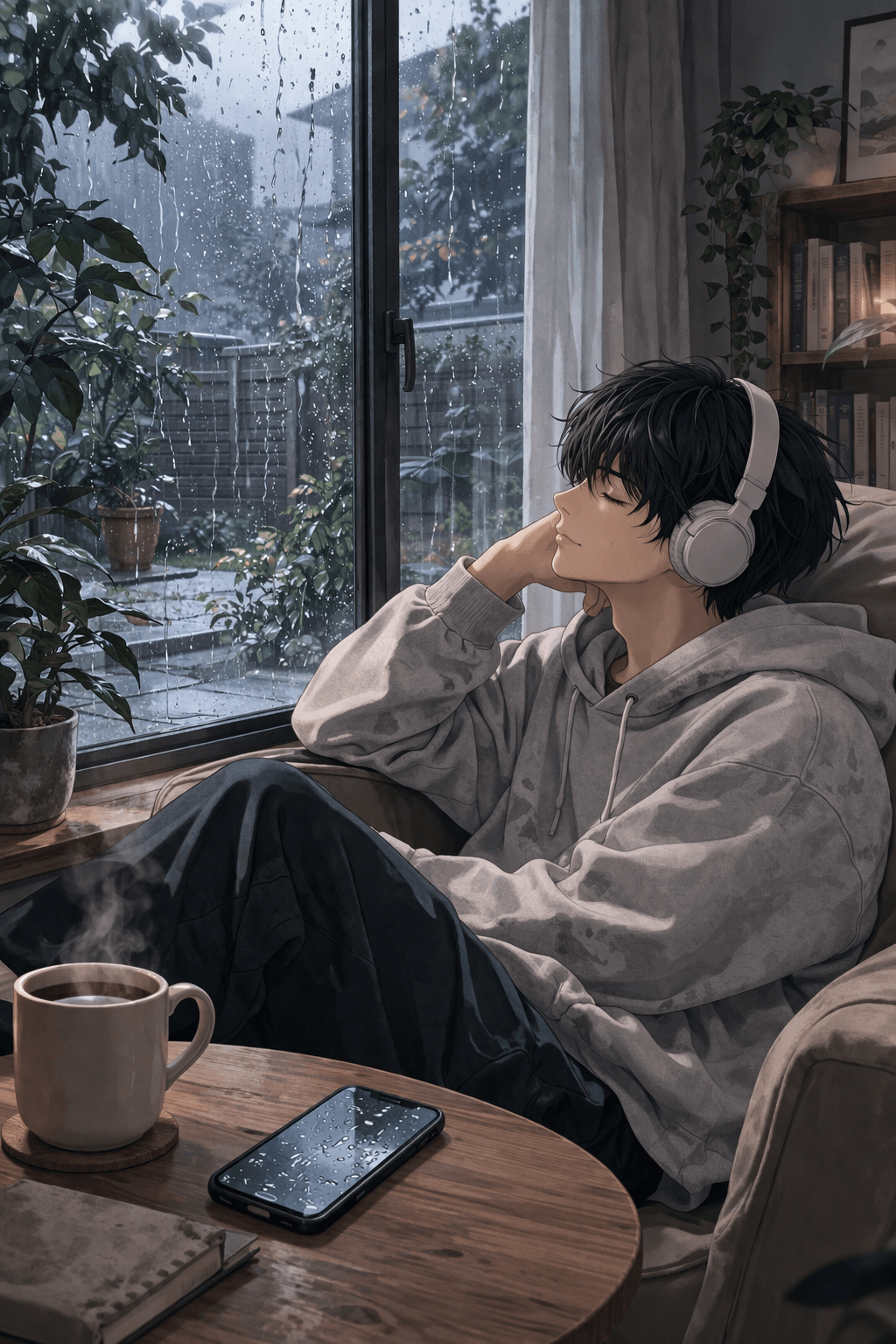 비 오는 날 몸의 긴장이 풀리는 이유