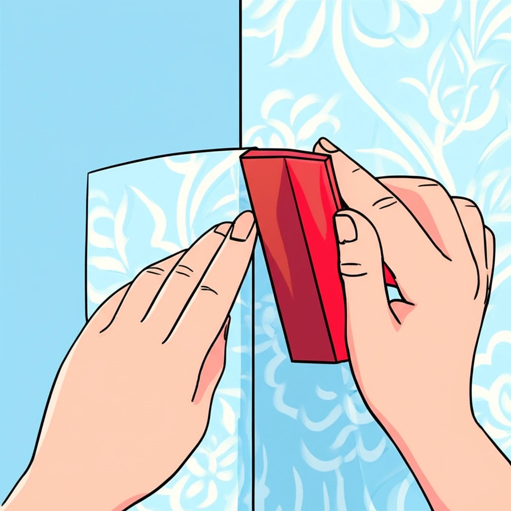 셀프 도배, 이음새 완벽 처리 노하우