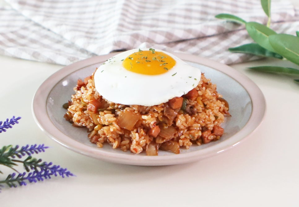 스팸 김치볶음밥