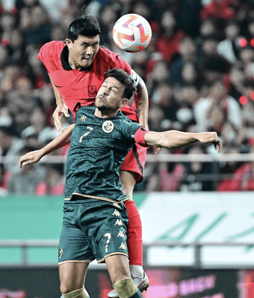 대표팀 경기 모습