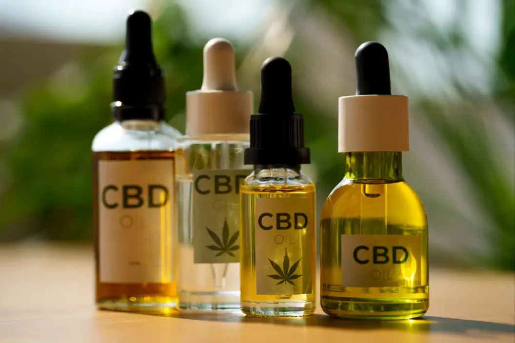 CBD 오일 병