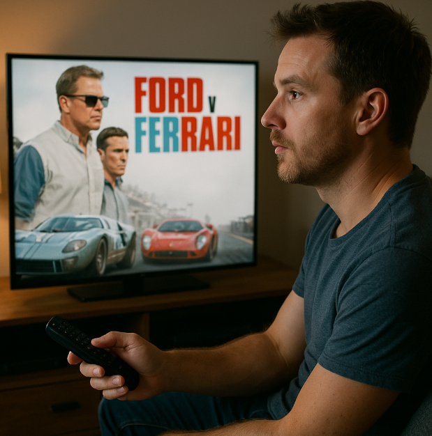 포드 V 페라리 시청하는 사진