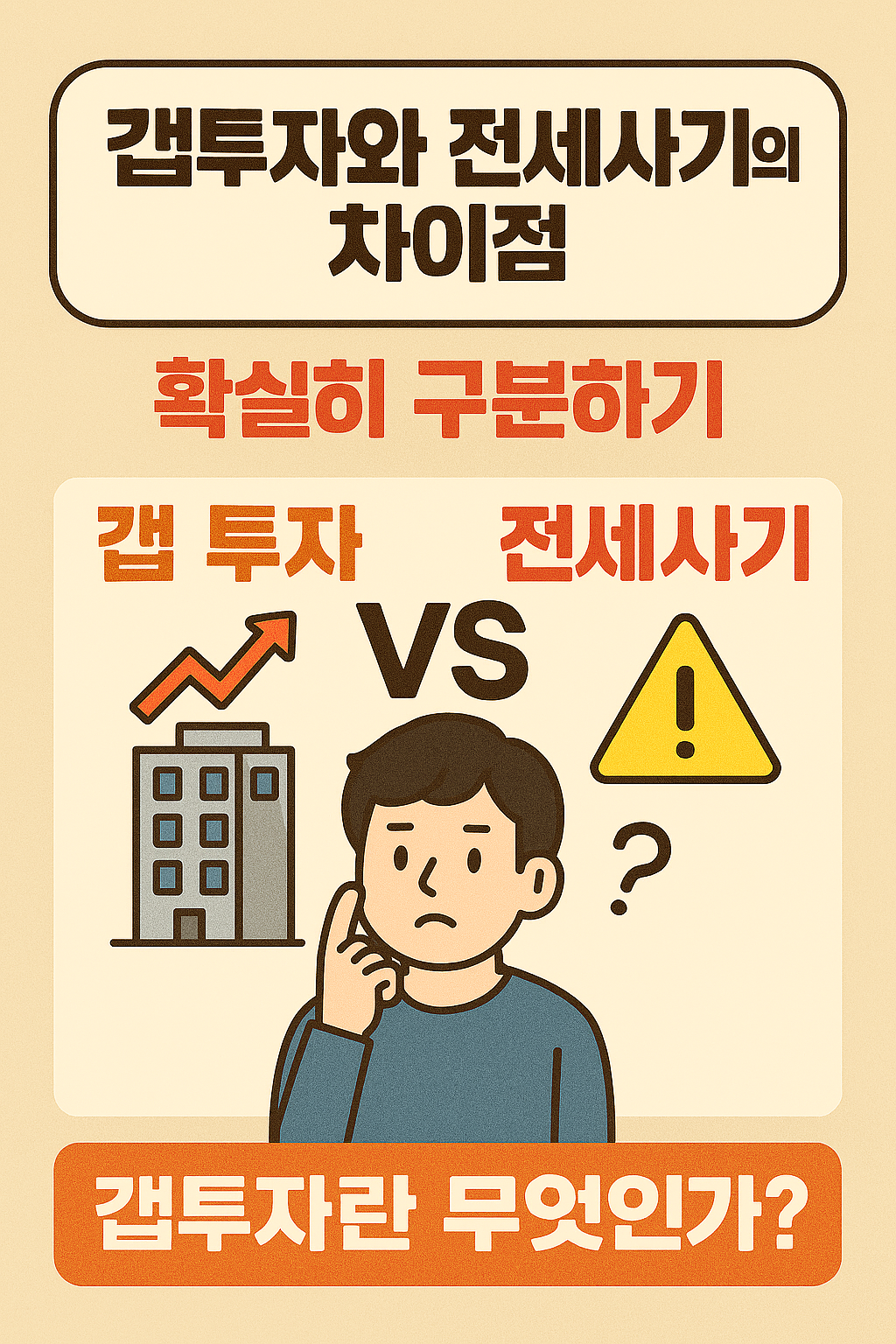 갭투자와 전세사기의 차이점