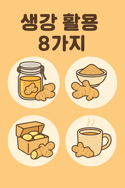 생강 활용 썸네일